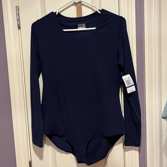 32 Degrees Tops - NWT 32 degree bodysuit L.  Navy